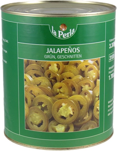 Jalapenos grün (6 Dosen)
