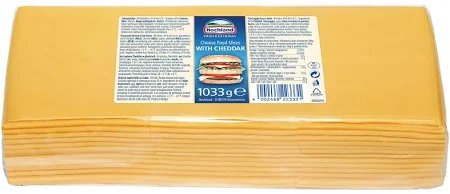 Cheddar Scheiben 1 Karton- 8,26 kg
