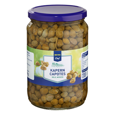 Feine Kapern 7-9mm - 1 Glas 720ml