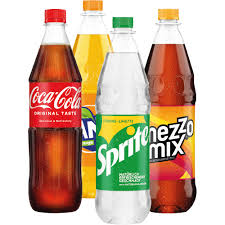 Coca-Cola, Fanta, Zero,Sprite 12 x 1 l Flaschen